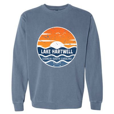 Lake Hartwell Georgia South Carolina Lake Hartwell Garment-Dyed Sweatshirt