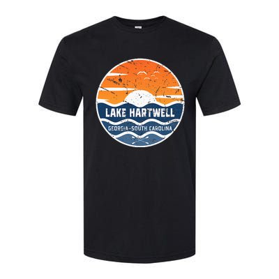 Lake Hartwell Georgia South Carolina Lake Hartwell Softstyle CVC T-Shirt