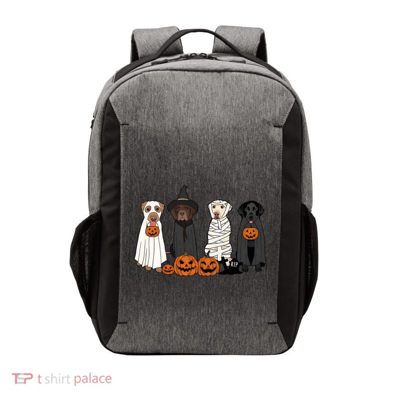 Labrador Halloween Ghost Dogs Vector Backpack