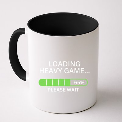 Loading Heavy Game Please Wait Funny Design Gift Coffee Mug