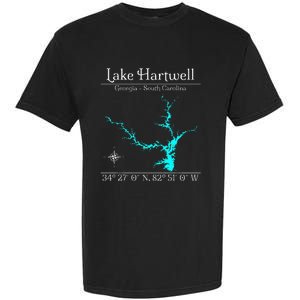 Lake Hartwell Georgia South Carolina Garment-Dyed Heavyweight T-Shirt