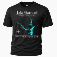 Lake Hartwell Georgia South Carolina Cooling Performance Crew T-Shirt