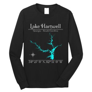 Lake Hartwell Georgia South Carolina Long Sleeve Shirt