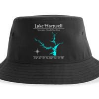 Lake Hartwell Georgia South Carolina Sustainable Bucket Hat