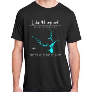 Lake Hartwell Georgia South Carolina Adult ChromaSoft Performance T-Shirt