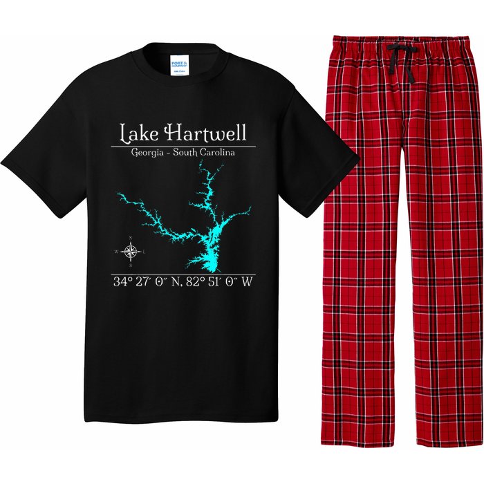 Lake Hartwell Georgia South Carolina Pajama Set