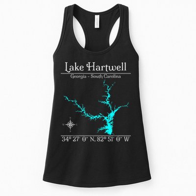 Lake Hartwell Georgia South Carolina Womens Tank Top