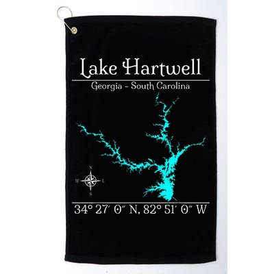 Lake Hartwell Georgia South Carolina Golf Towel