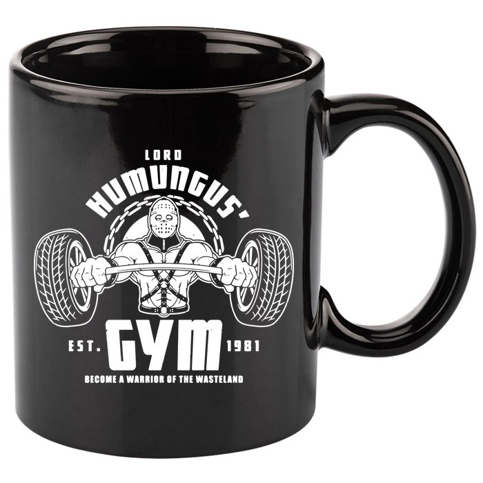Lord Humungus' Gym 11oz C Handle Ceramic Mug