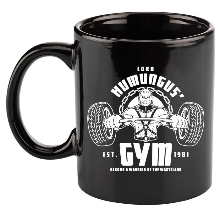 Lord Humungus' Gym 11oz C Handle Ceramic Mug