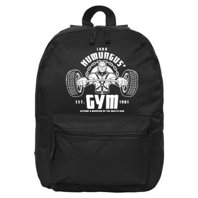 Lord Humungus' Gym 16 in Basic Backpack