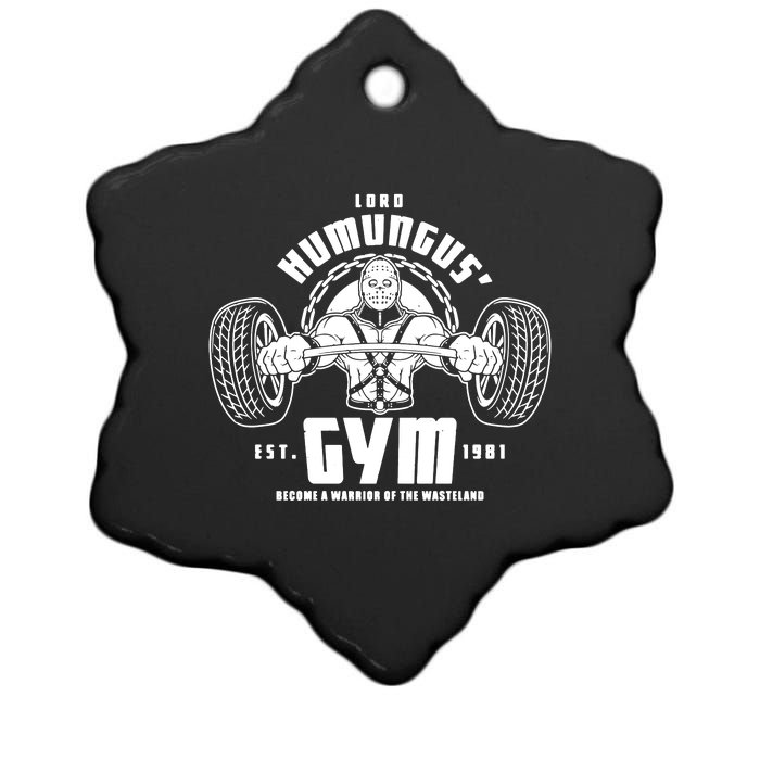 Lord Humungus' Gym Ceramic Star Ornament