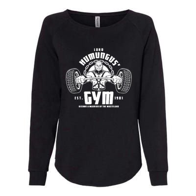 Lord Humungus' Gym Womens California Wash Sweatshirt