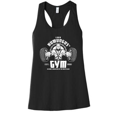 Lord Humungus' Gym Women's Racerback Tank