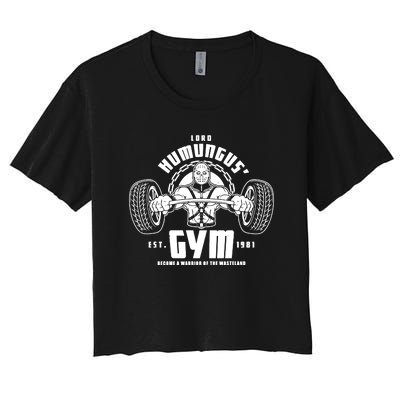 Lord Humungus' Gym Women's Crop Top Tee