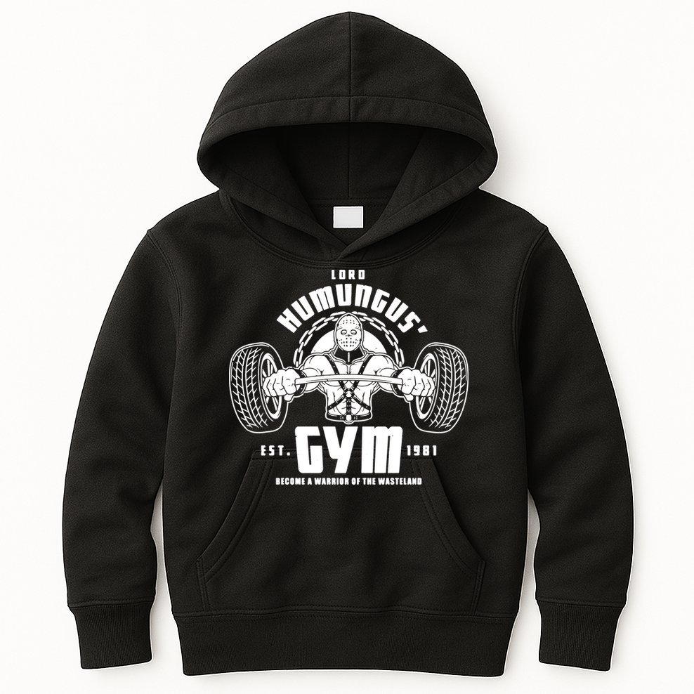 Lord Humungus' Gym Kids Hoodie