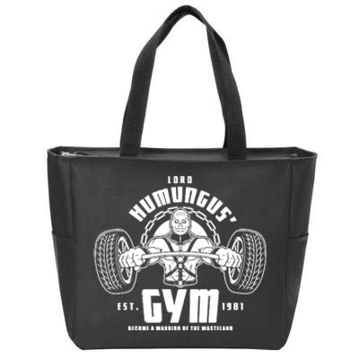 Lord Humungus' Gym Zip Tote Bag