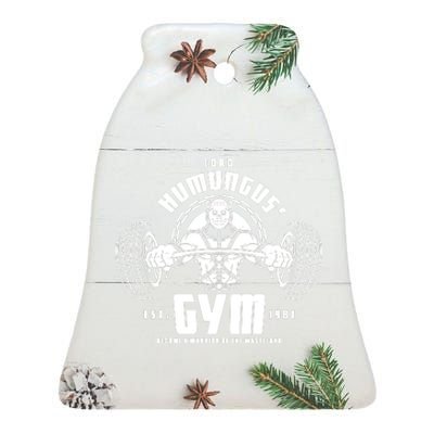 Lord Humungus' Gym Ceramic Bell Ornament