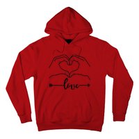 Love Heart Gifts For Wo Boy In Valentines Day Hoodie