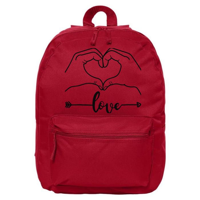 Love Heart Gifts For Wo Boy In Valentines Day 16 in Basic Backpack