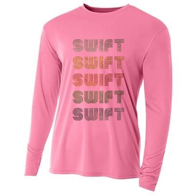 Love Heart Grunge Vintage Style Black Cooling Performance Long Sleeve Crew