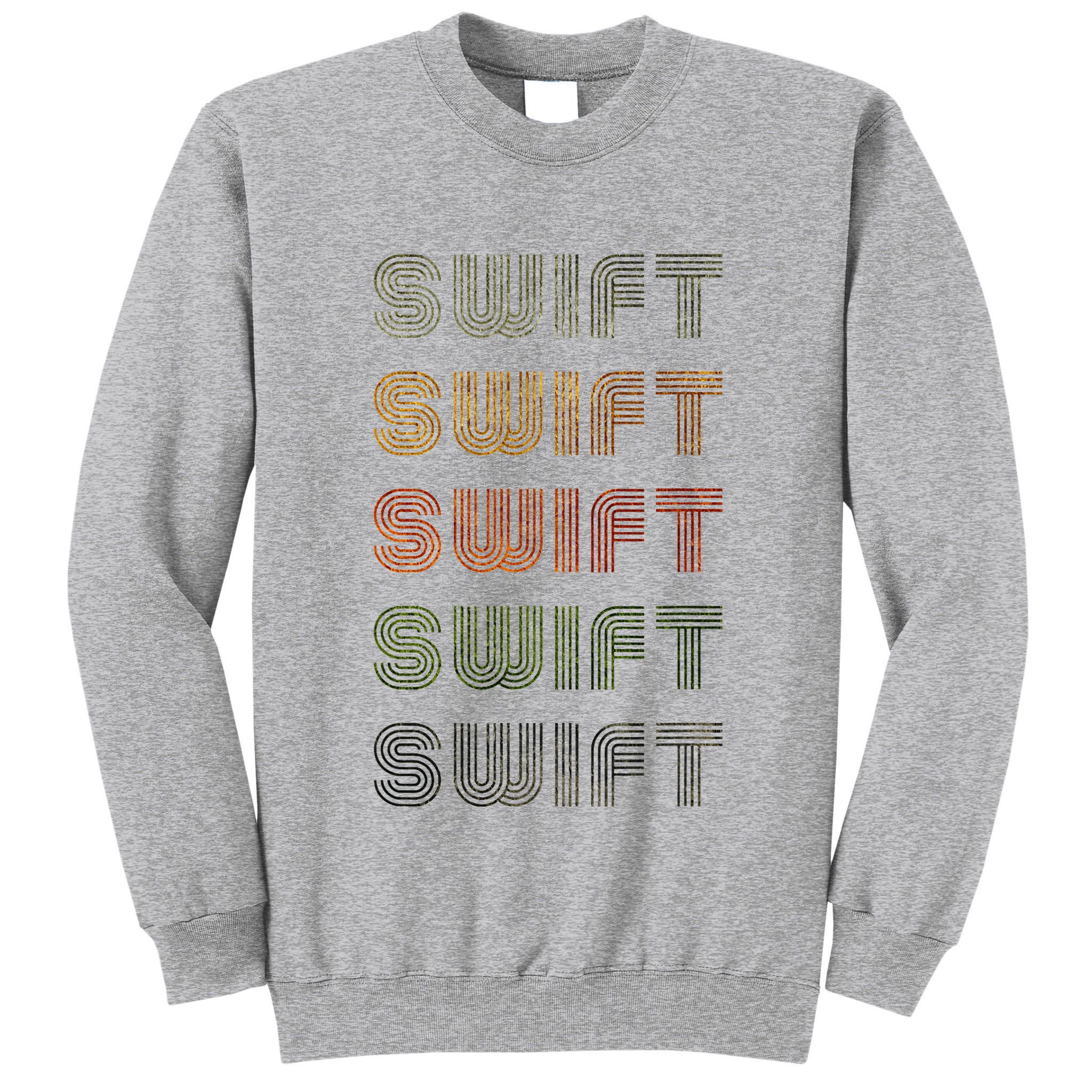 Love Heart Grunge Vintage Style Black Tall Sweatshirt