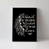 Lion Hail Hail Lion Of Judah Let The Lion Roar Christian Canvas