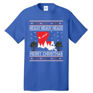 Louisiana Heaux Heaux Heaux Ugly Christmas Top Great Gift Tall T-Shirt