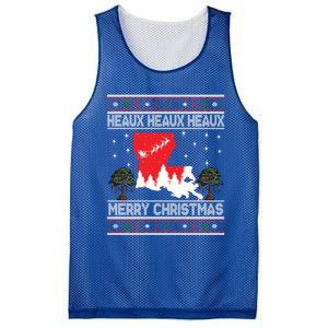 Louisiana Heaux Heaux Heaux Ugly Christmas Top Great Gift Mesh Reversible Basketball Jersey Tank