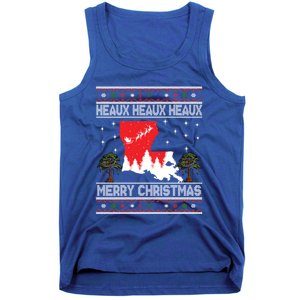 Louisiana Heaux Heaux Heaux Ugly Christmas Top Great Gift Tank Top