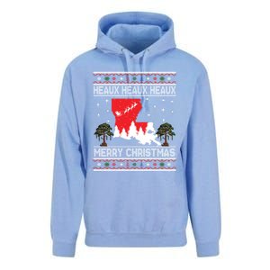 Louisiana Heaux Heaux Heaux Ugly Christmas Top Great Gift Unisex Surf Hoodie