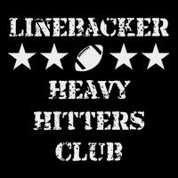 Linebacker Heavy Hitters Club Football Player Cooling Performance Crew T-Shirt