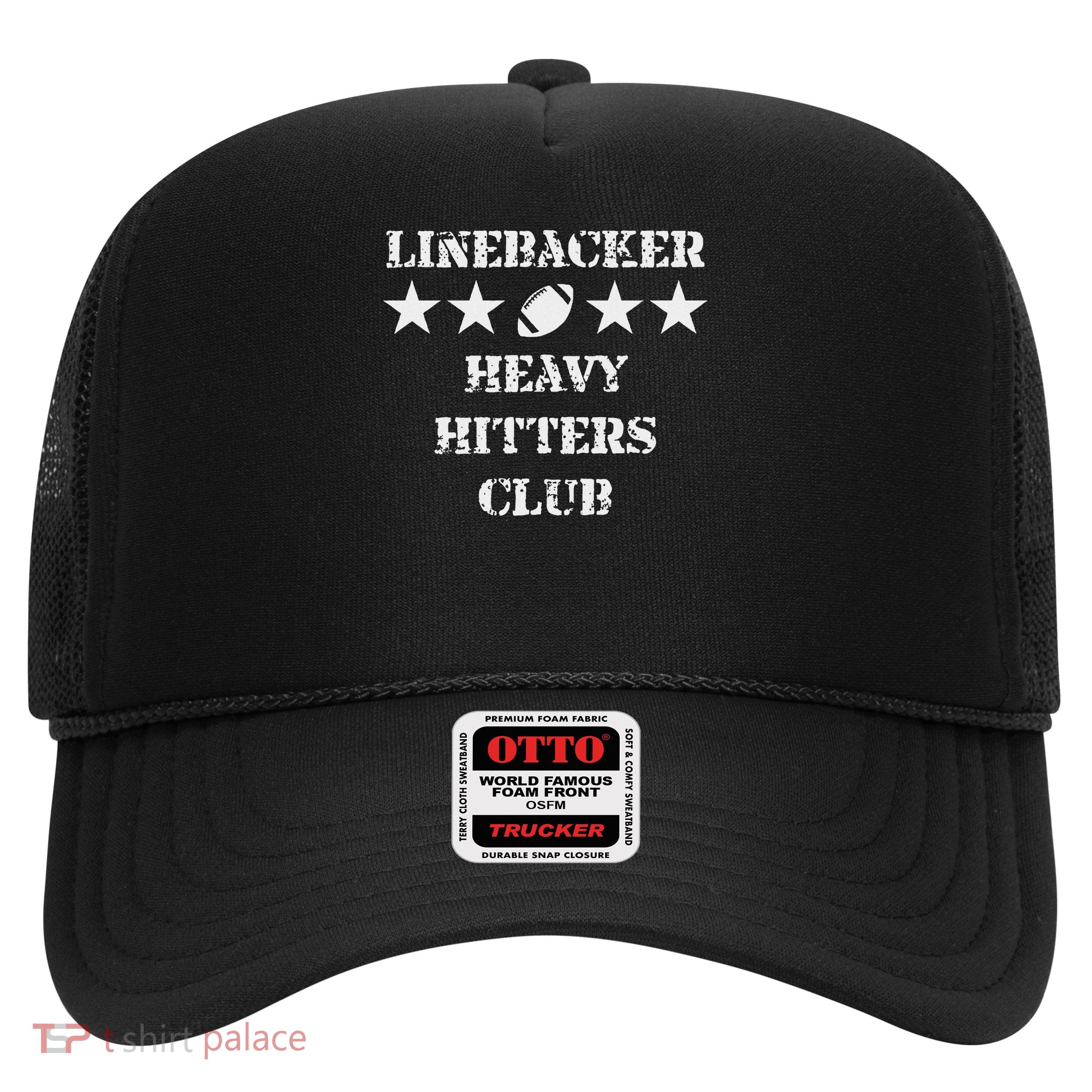 Linebacker Heavy Hitters Club Football Player Trucker Hat
