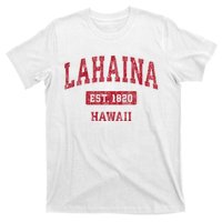 Lahaina Hawaii Hi Vintage Sports T-Shirt