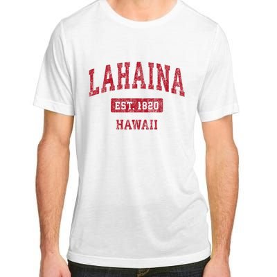 Lahaina Hawaii Hi Vintage Sports Adult ChromaSoft Performance T-Shirt