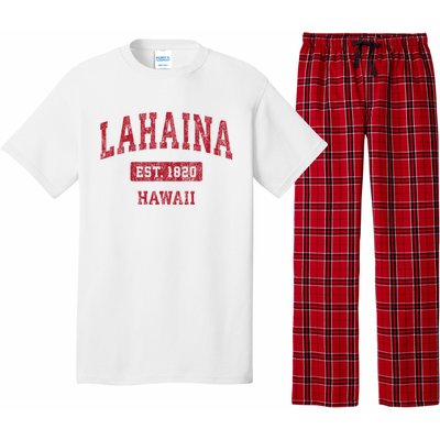 Lahaina Hawaii Hi Vintage Sports Pajama Set