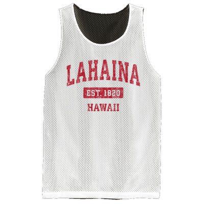 Lahaina Hawaii Hi Vintage Sports Mesh Reversible Basketball Jersey Tank