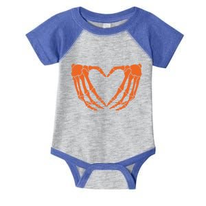 Lovable Hands Heart Shape Skeleton Gift Infant Baby Jersey Bodysuit