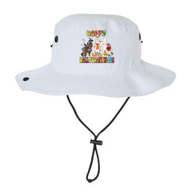 Llama Happy Hallothanksmas Halloween Thanksgiving Xmas Legacy Cool Fit Booney Bucket Hat