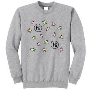 Leaves Hi Hi Bubblefree Tall Sweatshirt