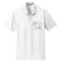 Leaves Hi Hi Bubblefree Dry Zone Grid Polo