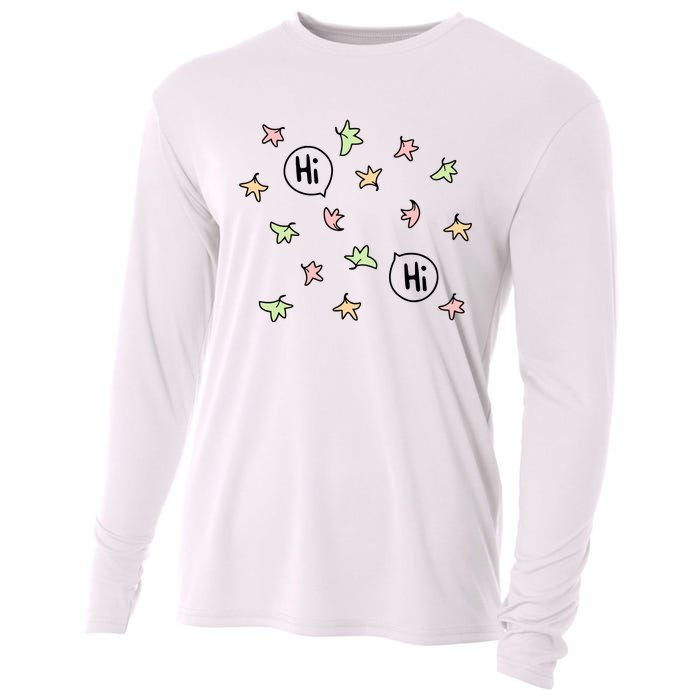 Leaves Hi Hi Bubblefree Cooling Performance Long Sleeve Crew