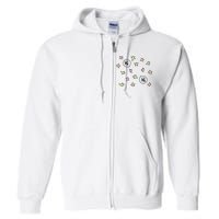 Leaves Hi Hi Bubblefree Full Zip Hoodie