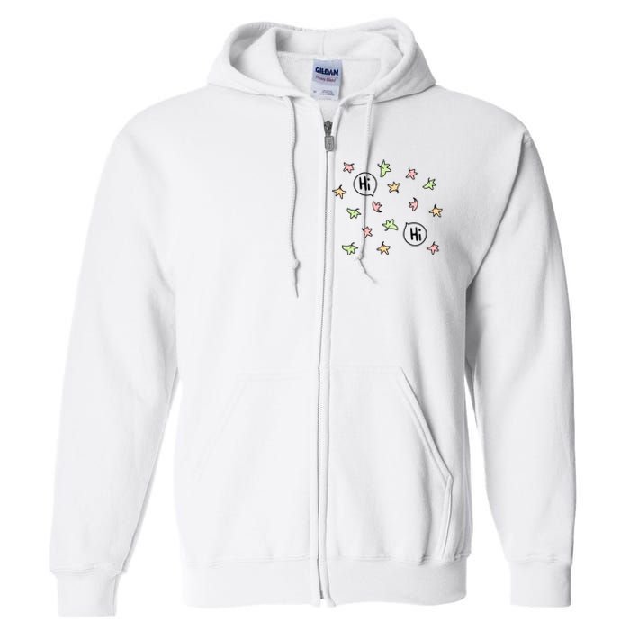 Leaves Hi Hi Bubblefree Full Zip Hoodie