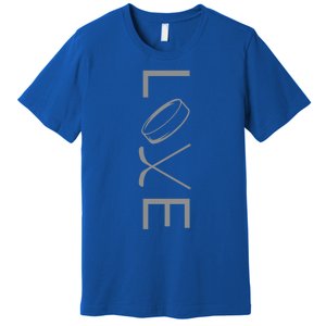 Love Hockey Hockey Gift Premium T-Shirt