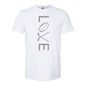 Love Hockey Hockey Gift Softstyle CVC T-Shirt