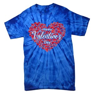 Love Hearts Happy Valentines Day Heart Cute Gift Tie-Dye T-Shirt