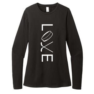 Love Hockey Hockey Meaningful Gift Womens CVC Long Sleeve Shirt