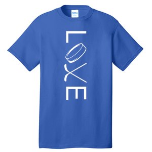 Love Hockey Hockey Meaningful Gift Tall T-Shirt