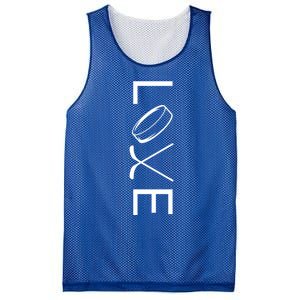 Love Hockey Hockey Meaningful Gift Mesh Reversible Basketball Jersey Tank